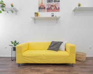 Мебель в желтых тонах – вызов стандартным решениям в Усть-Катаве - ust-katav.magazinmebel.ru | фото