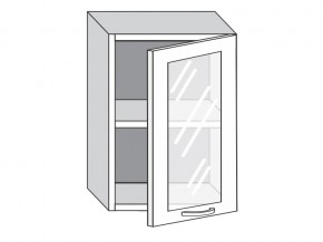 1.50.3 Шкаф настенный (h=720) на 500мм с 1-ой стекл. дверцей в Усть-Катаве - ust-katav.magazinmebel.ru | фото