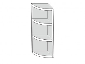 19.30.0р Полка угловая (h=913) радиусная  ЛДСП УНИ в Усть-Катаве - ust-katav.magazinmebel.ru | фото