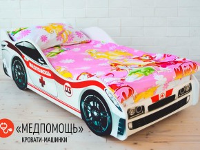 Кровать детская машина Медпомощь в Усть-Катаве - ust-katav.magazinmebel.ru | фото