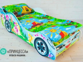 Кровать детская машинка Принцесса в Усть-Катаве - ust-katav.magazinmebel.ru | фото