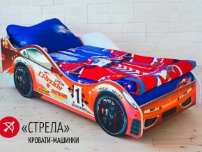 Кровать детская машинка Стрела в Усть-Катаве - ust-katav.magazinmebel.ru | фото