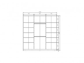 Шкаф-купе Max МШ-25-6-24/2-999 пленка Oracal темно-серая в Усть-Катаве - ust-katav.magazinmebel.ru | фото - изображение 2