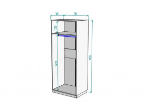 Шкаф Malta light H287 Белый в Усть-Катаве - ust-katav.magazinmebel.ru | фото - изображение 2