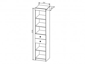 Стеллаж Сканди СД450.1 в Усть-Катаве - ust-katav.magazinmebel.ru | фото - изображение 2